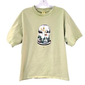 Golf Wang Snow Globe Graphic Tee Shirt‎ Green Size Large The Creator Rare